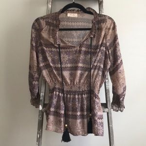 Beautiful winter blouse